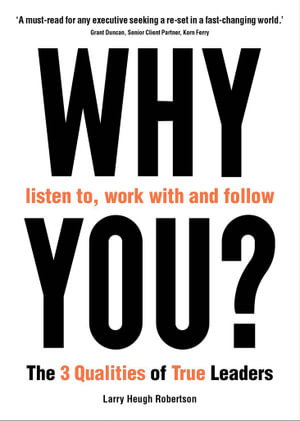 Cover art for WHY listen to, work with and follow YOU?