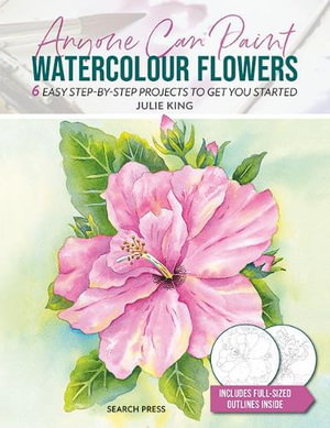 Cover art for Anyone Can Paint Watercolour Flowers