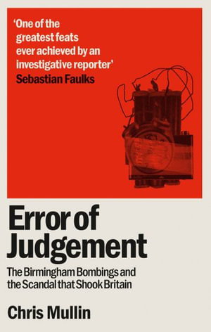 Cover art for Error of Judgement