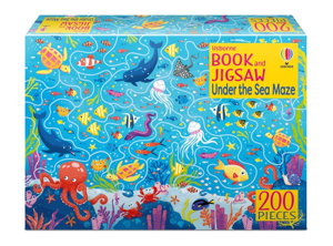 Cover art for Book and Jigsaw Under the Sea Maze