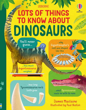 Cover art for Lots of Things to Know About Dinosaurs