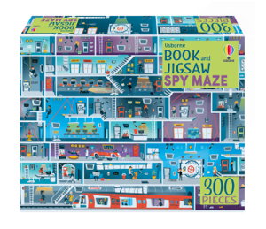 Cover art for Usborne Book and Jigsaw Spy Maze