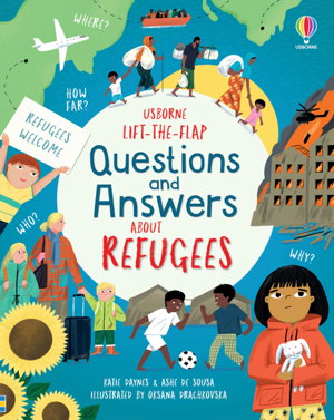 Cover art for Lift-the-flap Questions and Answers about Refugees