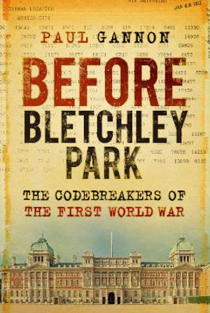 Cover art for Before Bletchley Park