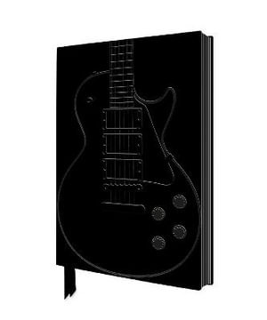 Cover art for Black Gibson Guitar Artisan Art Notebook (Flame Tree Journals)