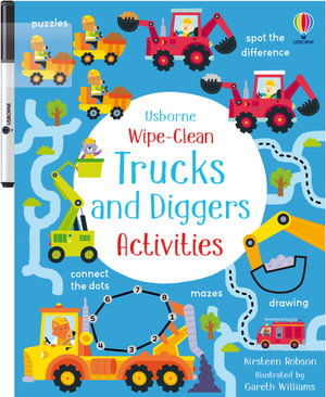 Cover art for Wipe-Clean Trucks and Diggers Activities