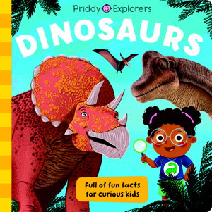 Cover art for Priddy Explorers Dinosaurs