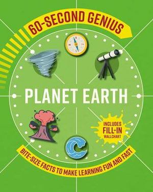 Cover art for 60-Second Genius - Planet Earth Bite - Size Facts To Make Learning Fun & Fast