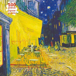 Cover art for Adult Jigsaw Puzzle Vincent van Gogh: Cafe Terrace (500 pieces)