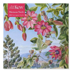 Cover art for Adult Jigsaw Puzzle Kew: Marianne North: View in the Brisbane Botanic Garden (500 pieces)