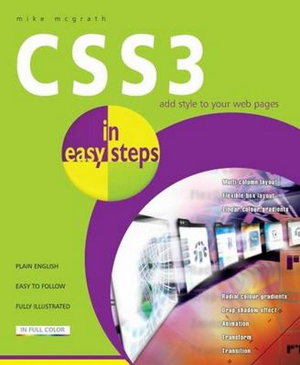 Cover art for CSS3 in Easy Steps