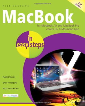 Cover art for Macbook for Macbook Air and Macbook Pro Covers OS X Mountain Lion in Easy Steps