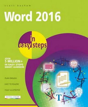 Cover art for Word 2016 in Easy Steps