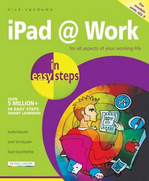 Cover art for iPad at Work in Easy Steps