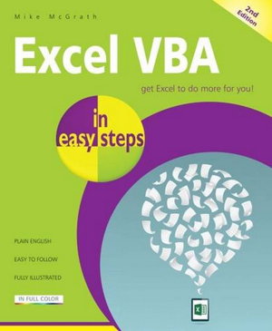 Cover art for Excel VBA in easy steps