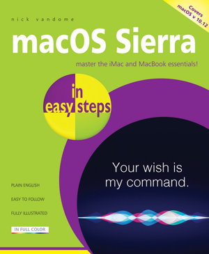 Cover art for macOS Sierra in easy steps
