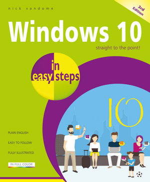 Cover art for Windows 10 in easy steps, 3rd Edition