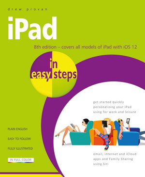 Cover art for iPad in easy steps