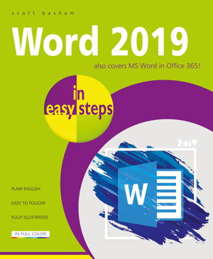 Cover art for Word 2019 in easy steps