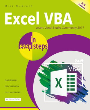 Cover art for Excel VBA in easy steps