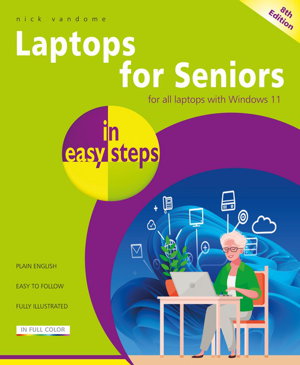Cover art for Laptops for Seniors in easy steps