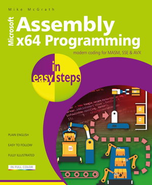 Cover art for Assembly x64 Programming in easy steps
