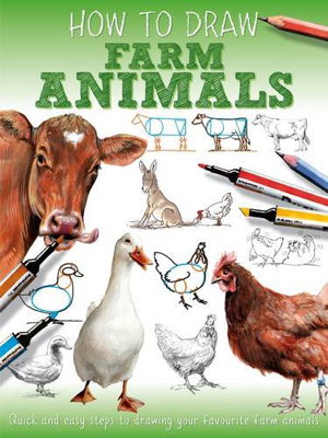 Cover art for How to Draw Farm Animals