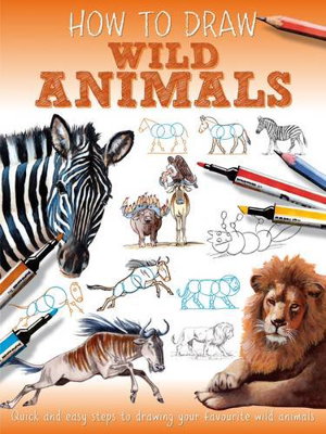 Cover art for How to Draw Wild Animals