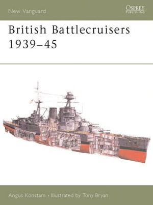 Cover art for British Battlecruisers 1939-45