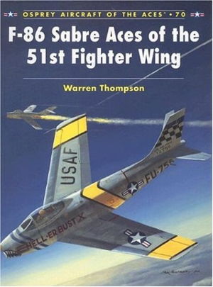Cover art for F-86 Sabre Aces of the 51st Fighter Wing
