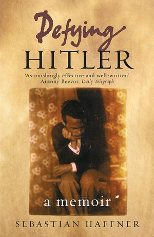 Cover art for Defying Hitler