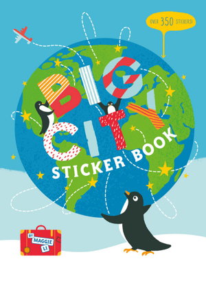 Cover art for Big City Sticker Book