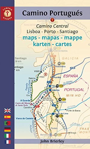 Cover art for Camino Portugues Maps Mapas Mappe Karten Cartes Lisboa - Porto - Santiago