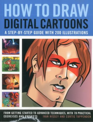 Cover art for How to Draw Digital Cartoons: a Step-by-step Guide