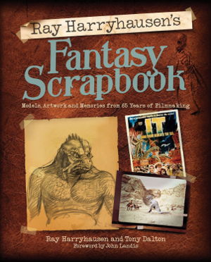 Cover art for Ray Harryhausen's Fantasy Scrapbook