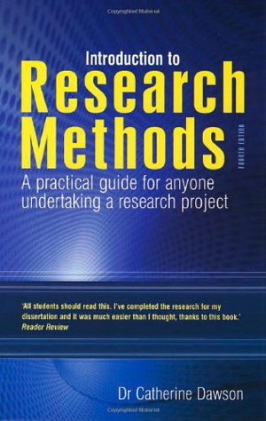 Cover art for Introduction to Research Methods