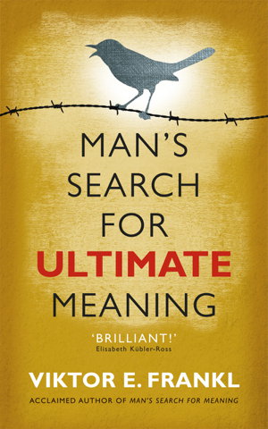 Cover art for Man's Search For Ultimate Meaning