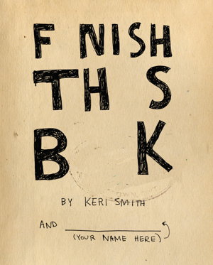 Cover art for Finish This Book