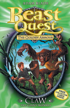 Cover art for Claw the Giant Monkey Beast Quest