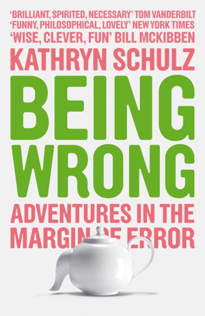 Cover art for Being Wrong
