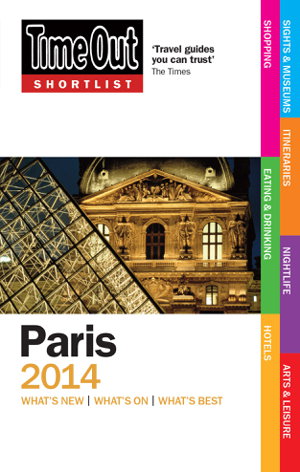 Cover art for Time Out Shortlist Paris 2014