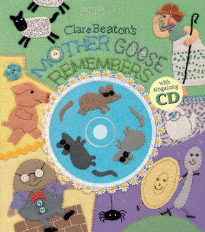 Cover art for Clare Beaton's Mother Goose Remembers (with CD)