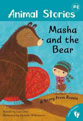 Cover art for Animal Stories 4: Masha and the Bear: A Story from Russia, Level 1