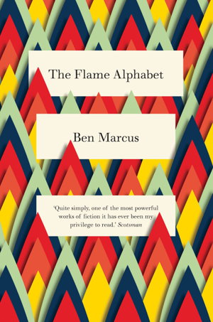 Cover art for The Flame Alphabet