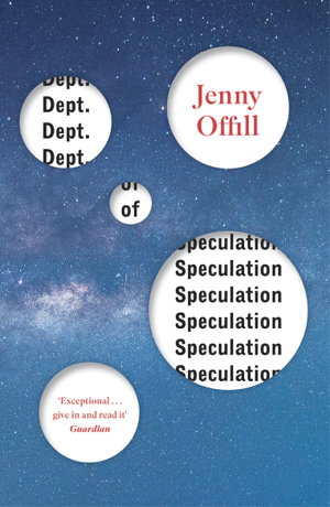 Cover art for Dept. of Speculation