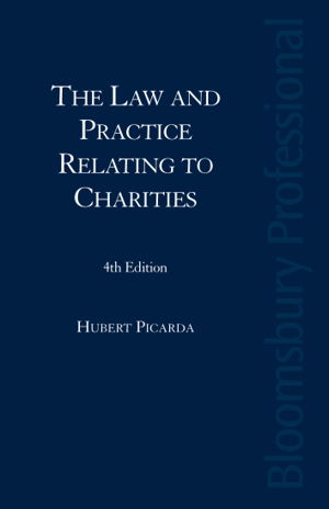 Cover art for The Law and Practice Relating to Charities