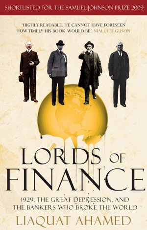 Cover art for Lords of Finance
