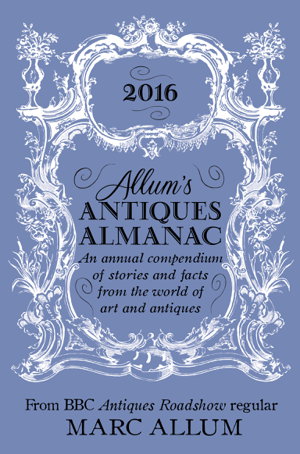 Cover art for Allum's Antiques Almanac 2016