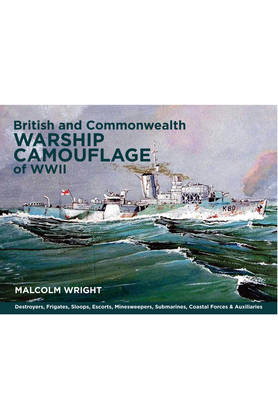 Cover art for British and Commonwealth Warship Camouflage WW II