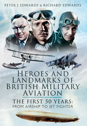 Cover art for Heroes and Landmarks of British Military Aviation